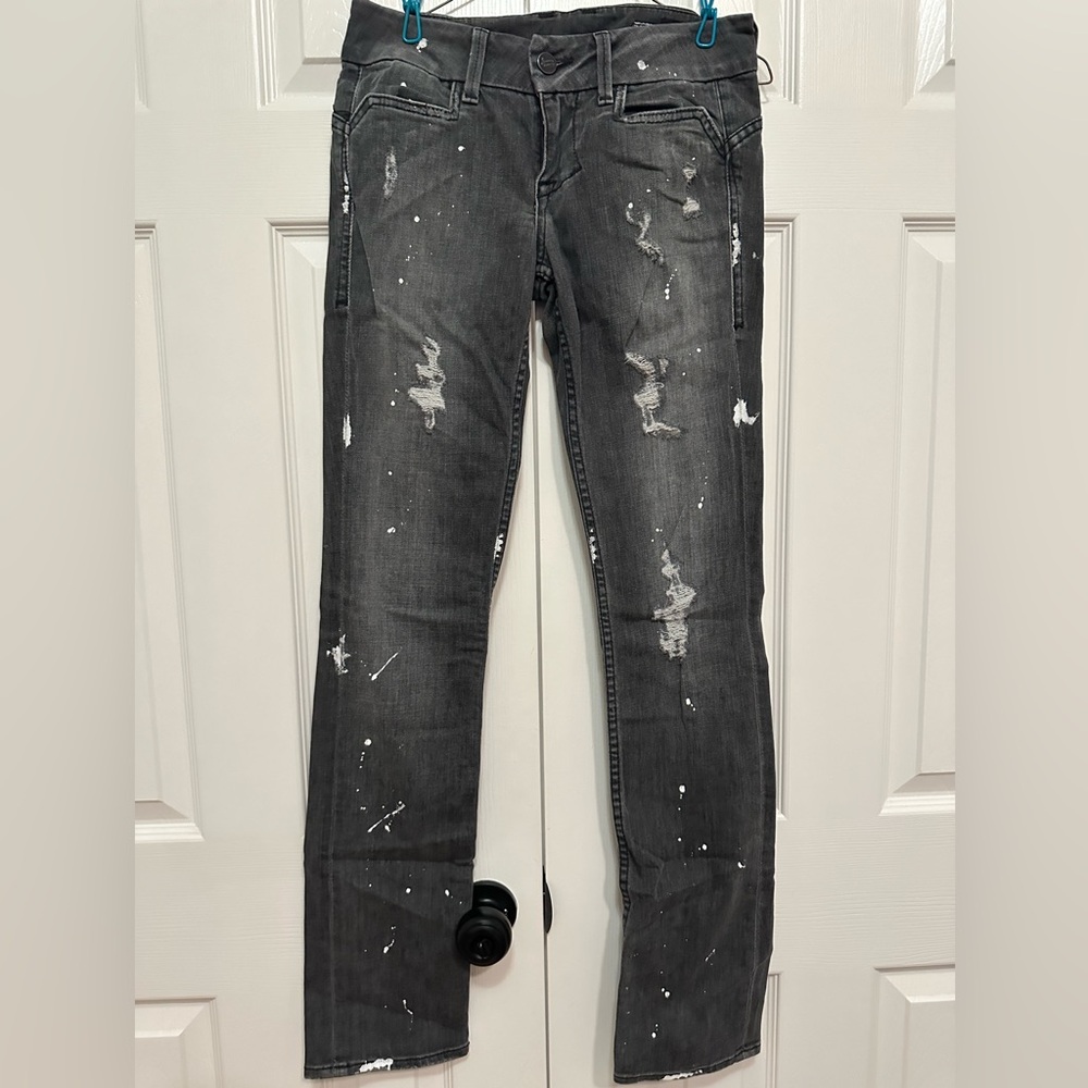 William Rast distressed jeans
